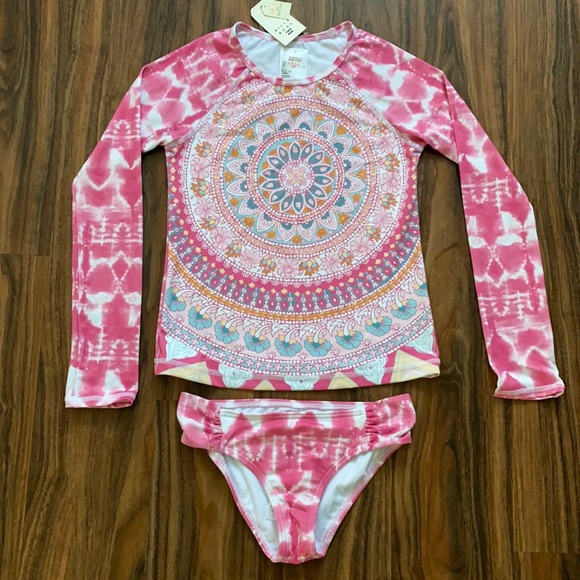 Billabong Medallion Madness Rash Guard set - Picture 2 of 12